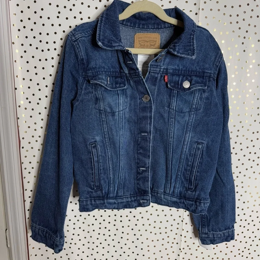 Levi's Blue Denim Jacket Kids
